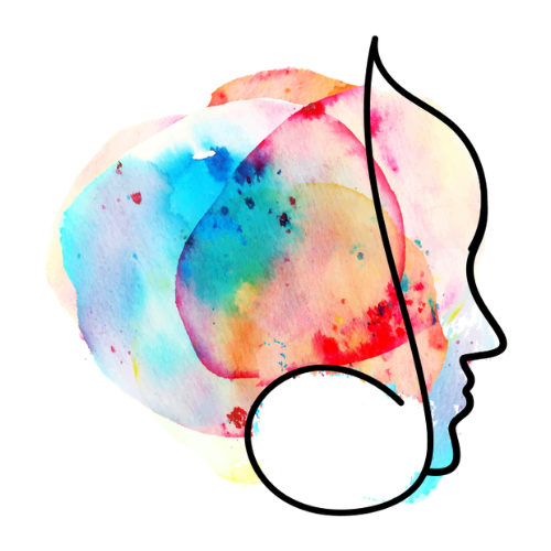 לוגו של תוכניצ הפסיכותרפיה לטיפול באמנויות דימוי אבסטקטרקטי