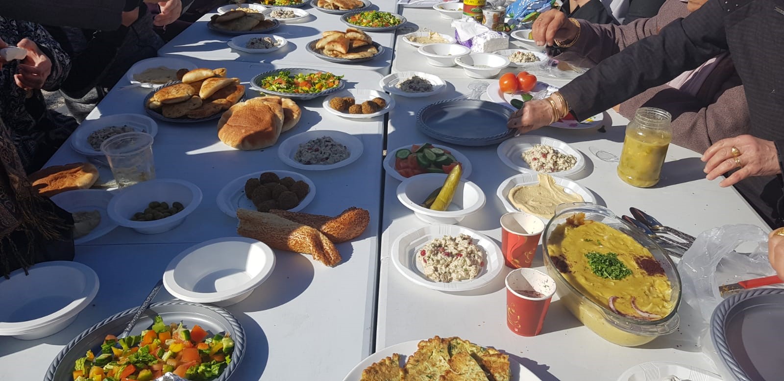 התנדבות עם קשישים - ארוחת בוקר משותפת מהשורשים