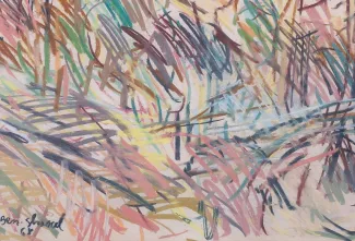 ציור מתוך התערוכה שנרכוש ציור או מקרר